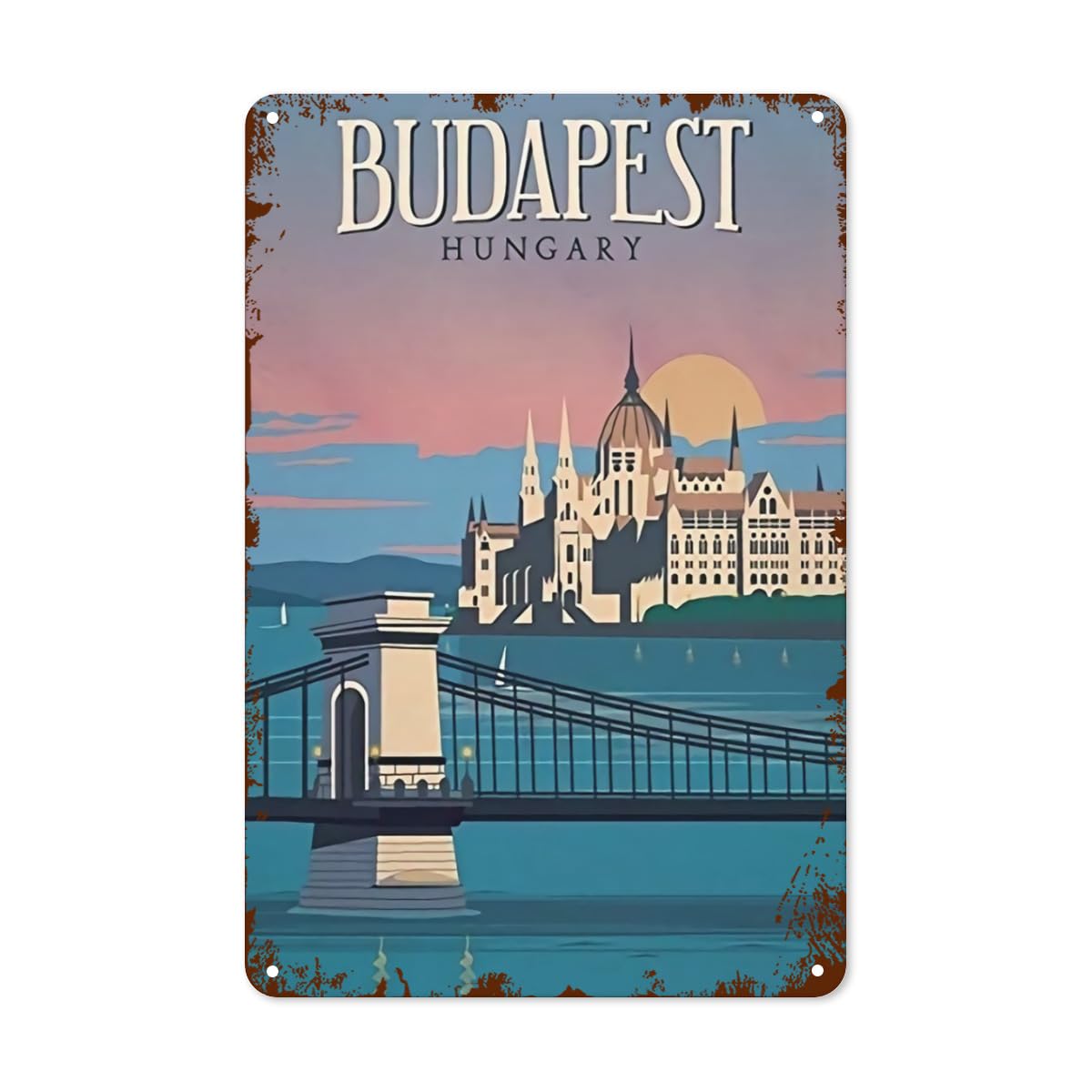 Home Decor Store - Targa Vintage in Latta Budapest, Insegna
