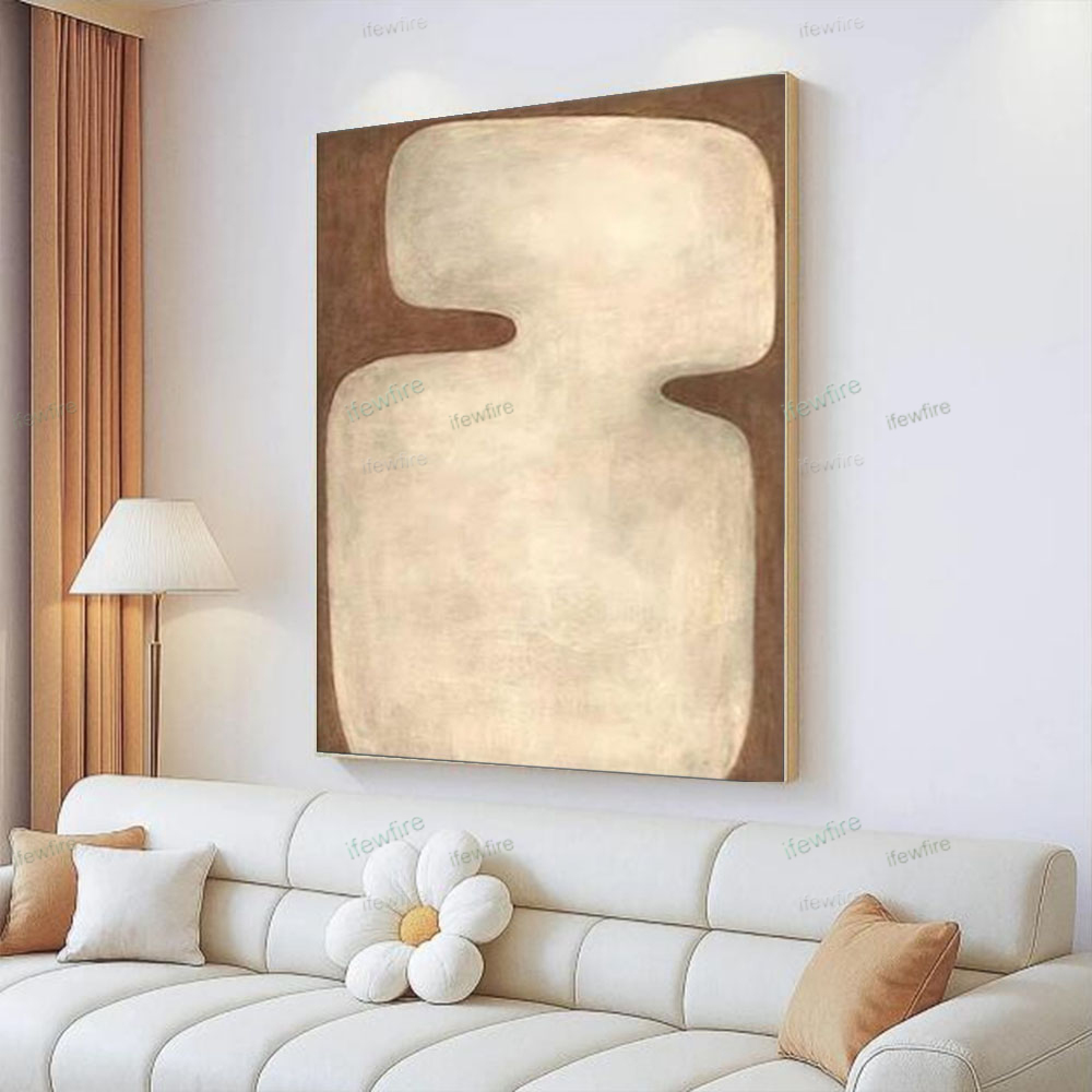 Home Decor Color Palettes - Pittura a olio astratta dipinta a
