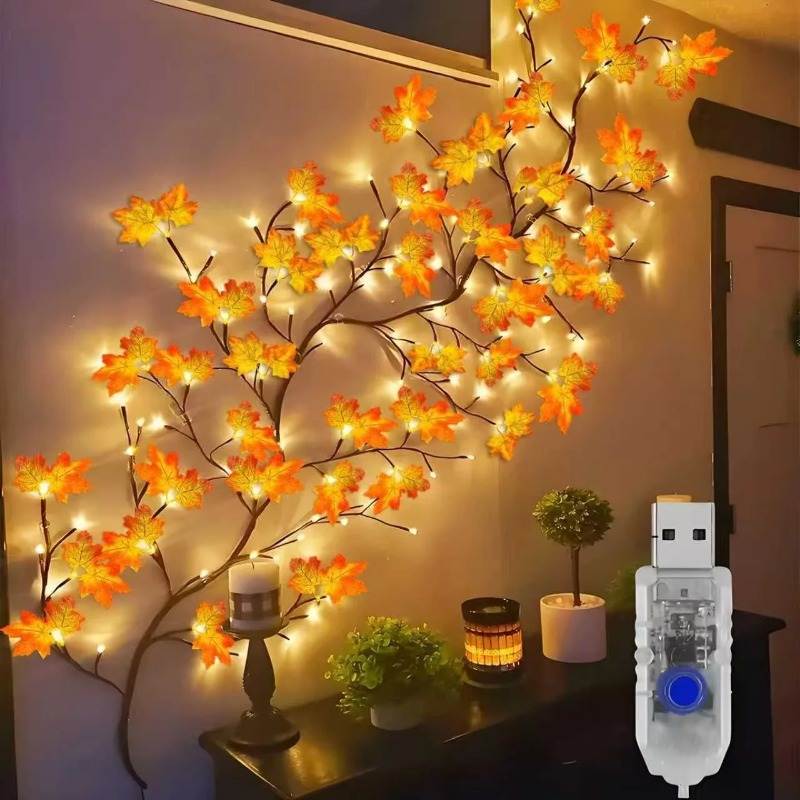 Home Decor Lighting - Lampada a Rami di Salice Multifunzione