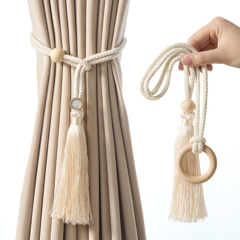 Home Decor Kit - Fermacurtain Bohemien Chic con Cordino Regolabile