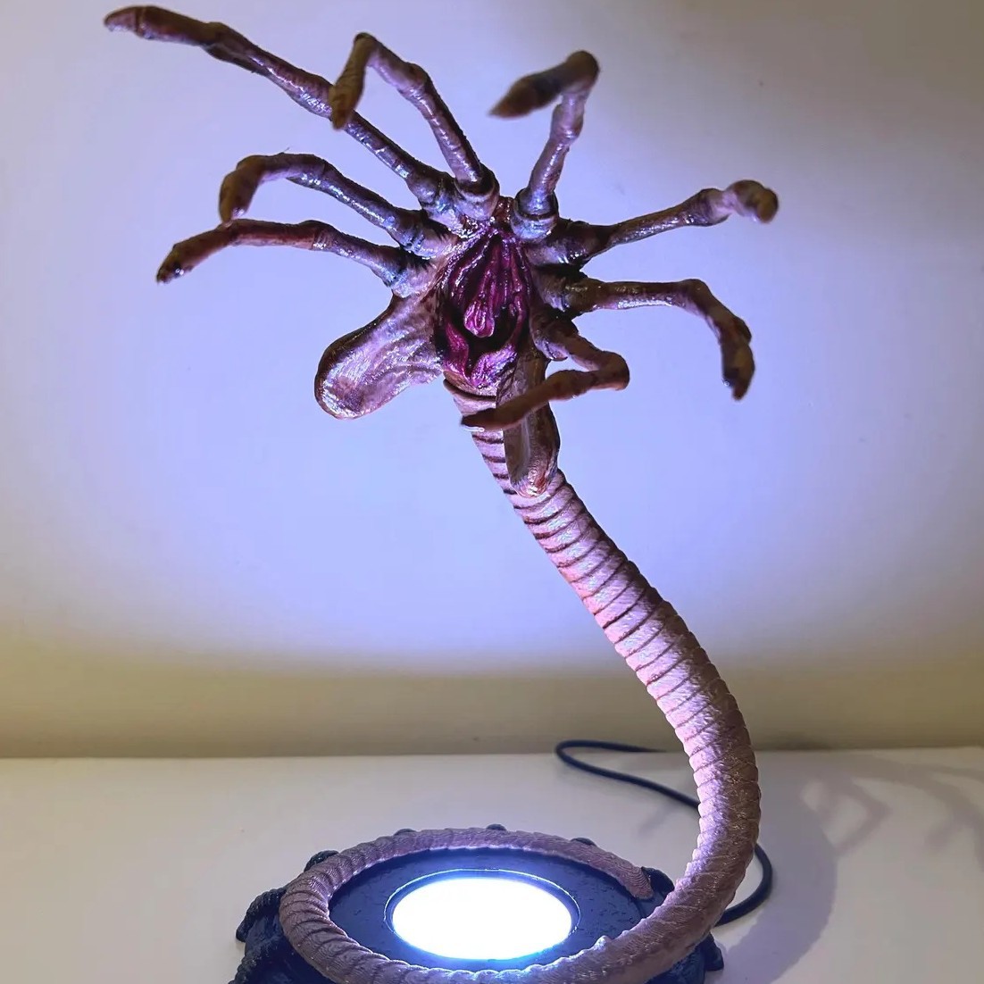 Home Decor Lighting - Lampada Notturna Alien Facehugger, Decorazione Halloween