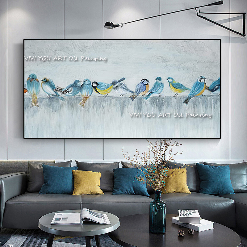 Home Decor Color Palettes - Il dipinto a olio spesso fatto