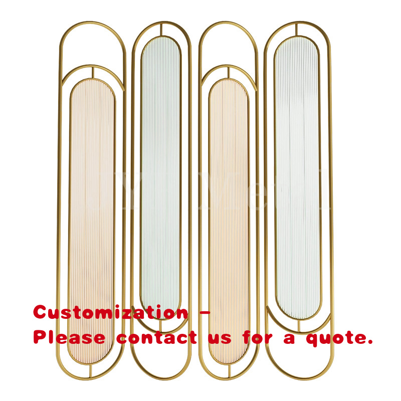 Room Divider Screen - custom.EL807 Divisorio in Vetro con Telaio