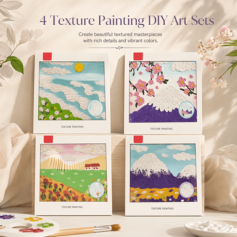 Kit di pittura con 4 texture p - Home Decor Color Palettes recensione e prezzo