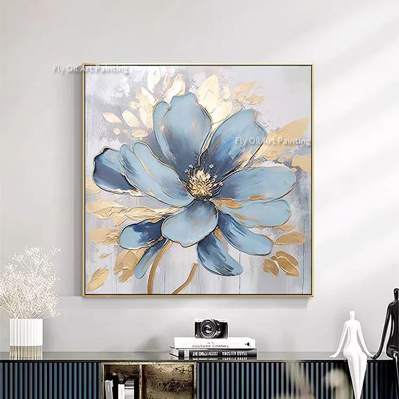 Dipinto a Olio di Papaveri Spe - Home Decor Color Palettes recensione e prezzo