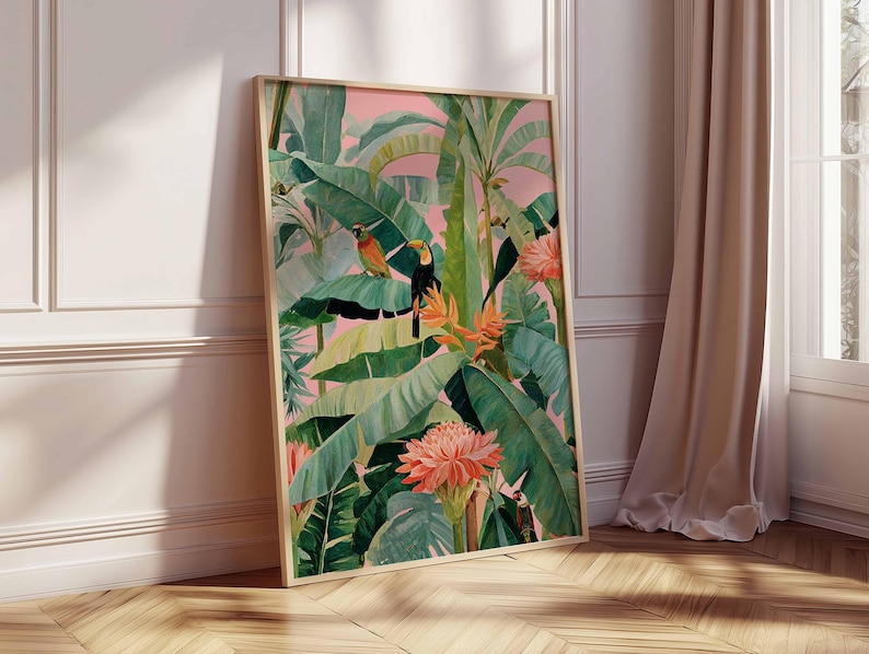 1 poster in tela tropicale ret - Home Decor Trends recensione e prezzo