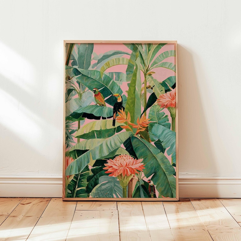 1 poster in tela tropicale ret - Home Decor Trends recensione e prezzo