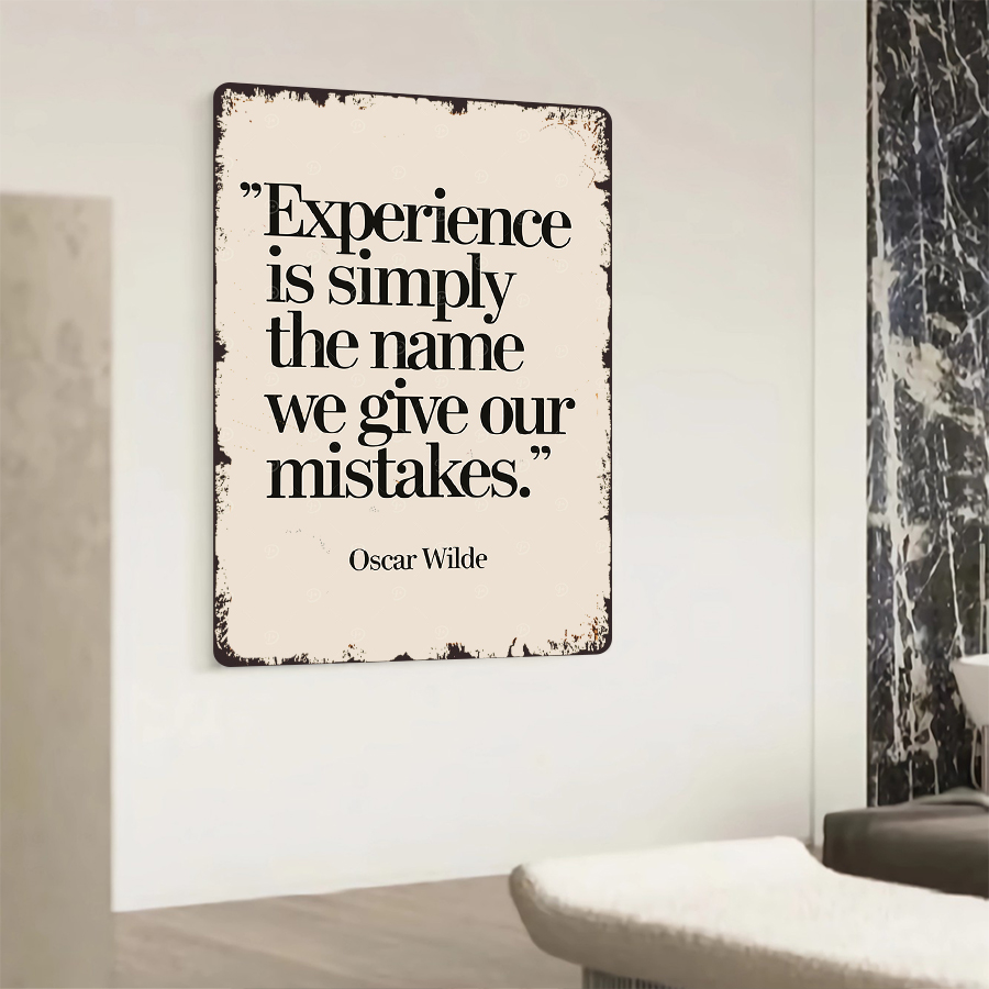 Oscar Wilde Citazione Esperien - Home Decor Quotes Ideas recensione e prezzo