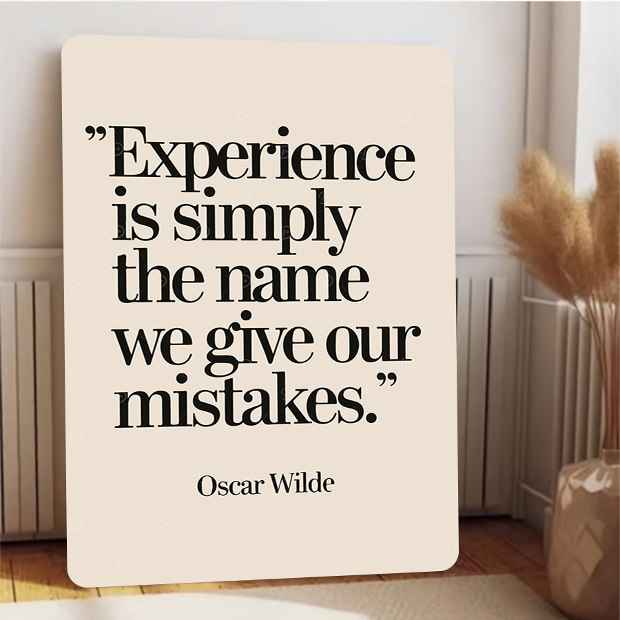 Oscar Wilde Citazione Esperien - Home Decor Quotes Ideas recensione e prezzo