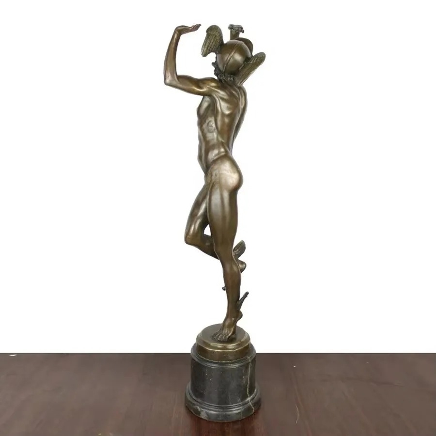 Statua in Rame di Ermete Greco - Home Decor Hermes recensione e prezzo