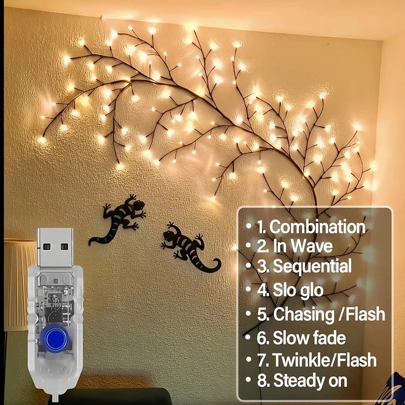 Lampada a Rami di Salice Multi - Home Decor Lighting recensione e prezzo