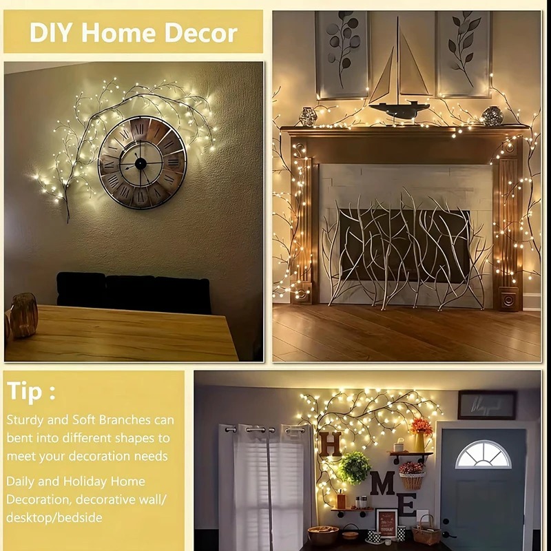 Lampada a Rami di Salice Multi - Home Decor Lighting recensione e prezzo