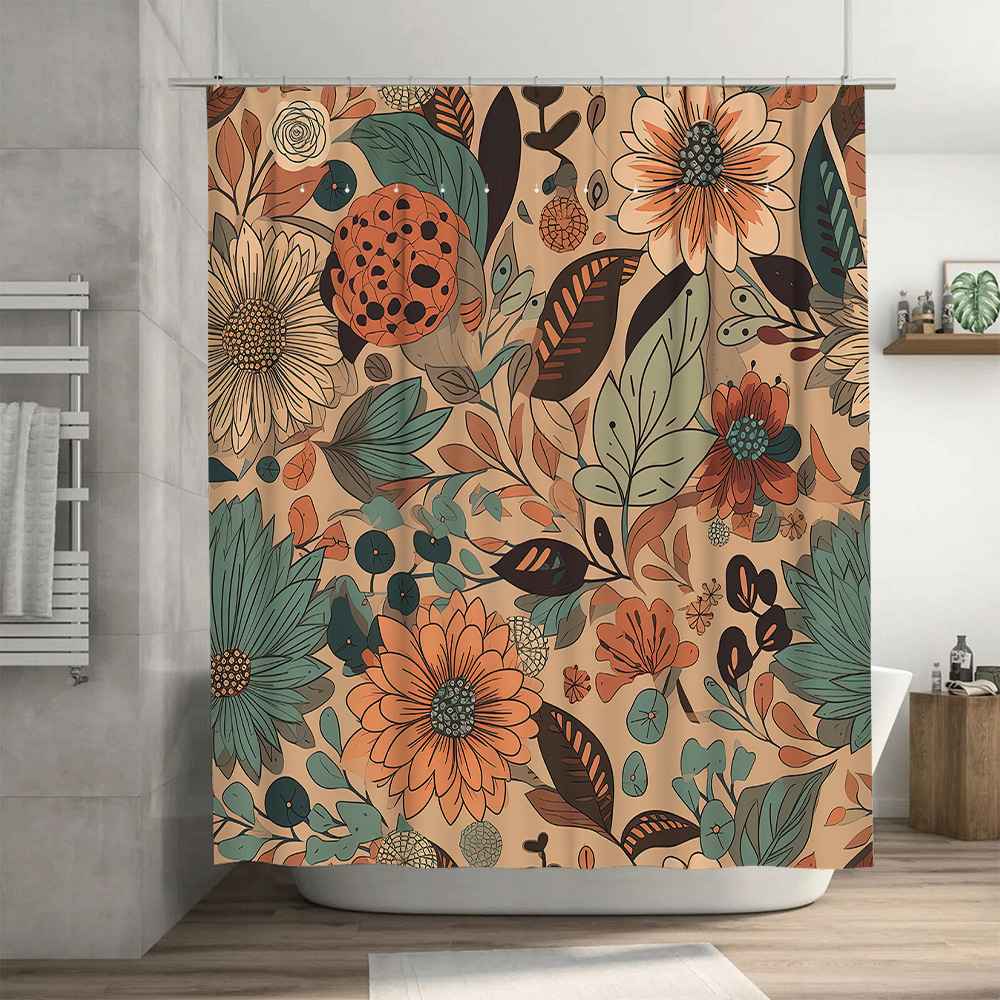 Tenda da Doccia Moderna con Mo - Home Decor Color Palettes recensione e prezzo