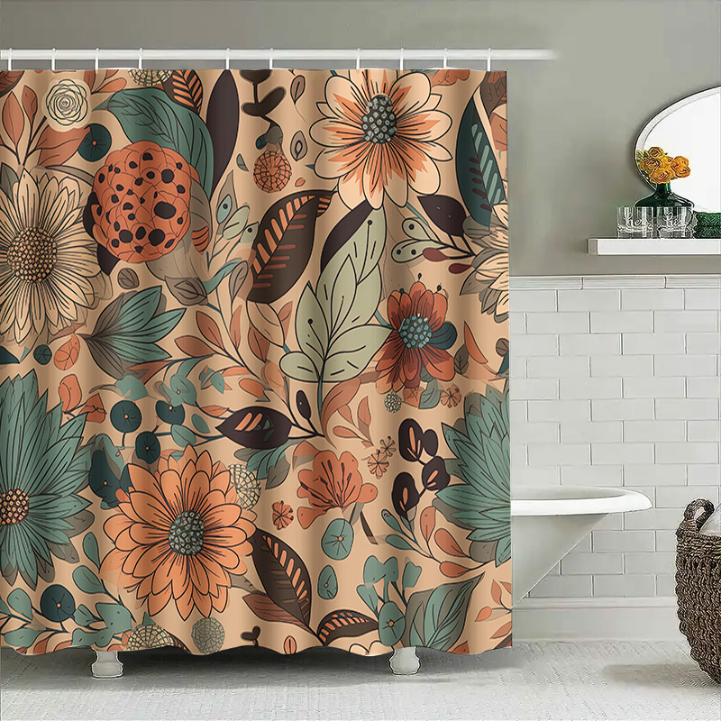 Tenda da Doccia Moderna con Mo - Home Decor Color Palettes recensione e prezzo