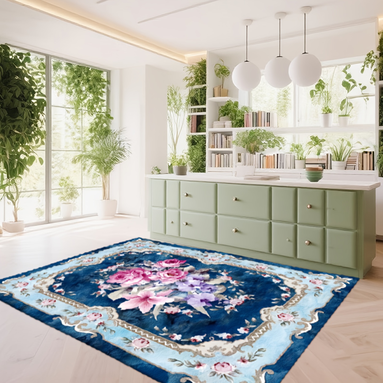 Tappeto Ispirato al Mare con P - Home Decor Color Palettes recensione e prezzo