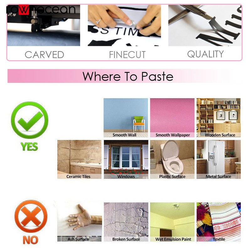Adesivo da parete con design d - Home Decor Quotes Ideas recensione e prezzo