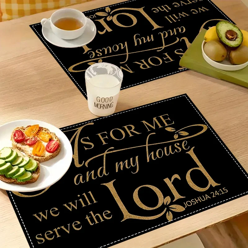 Tovagliette in lino ispiratric - Home Decor Quotes Ideas recensione e prezzo
