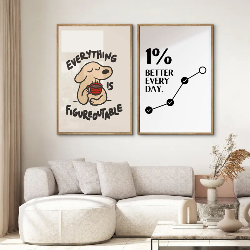 1 poster con citazione ispirat - Home Decor Quotes Ideas recensione e prezzo