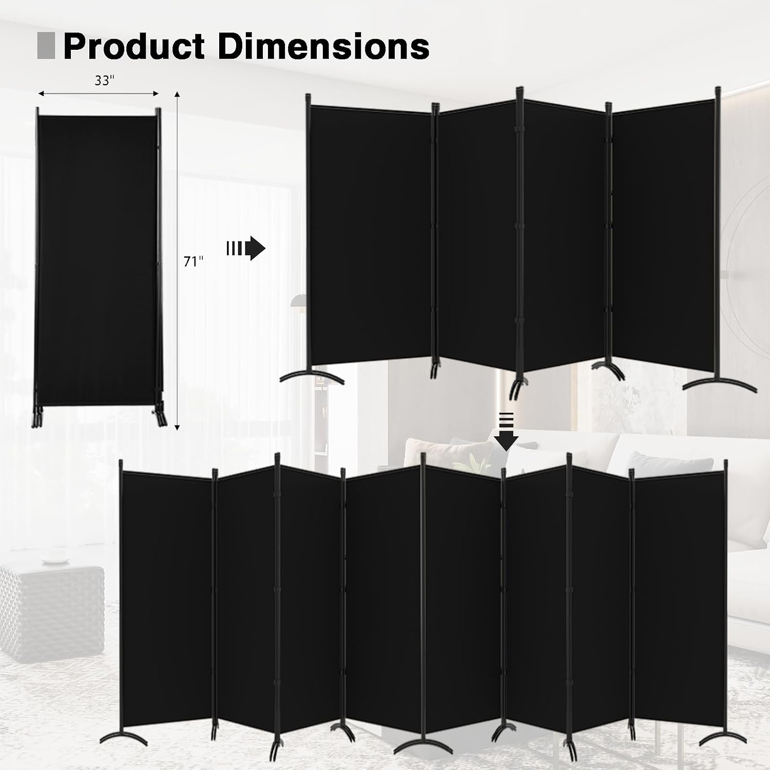 Divisorio per Stanza - Paraven - Room Divider Screen recensione e prezzo