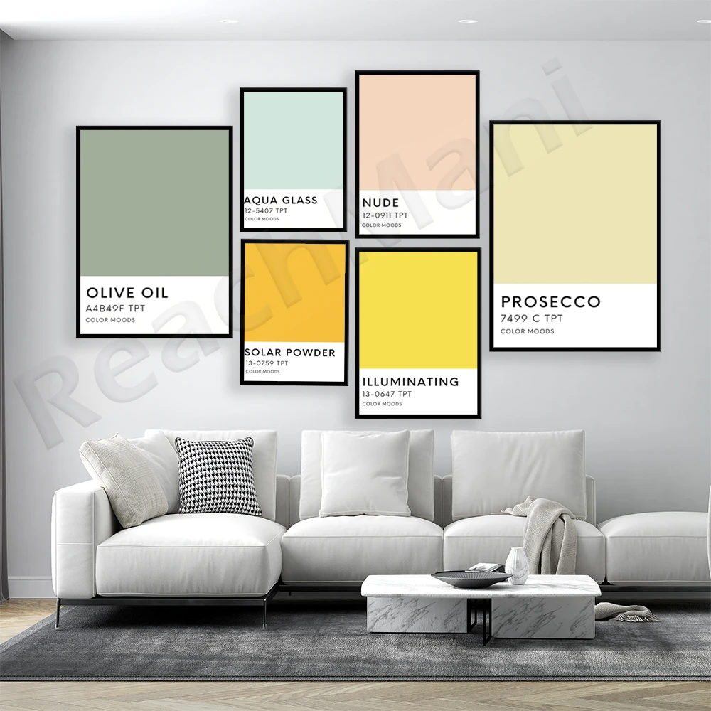 Stampa a colori con palette di - Home Decor Color Palettes recensione e prezzo