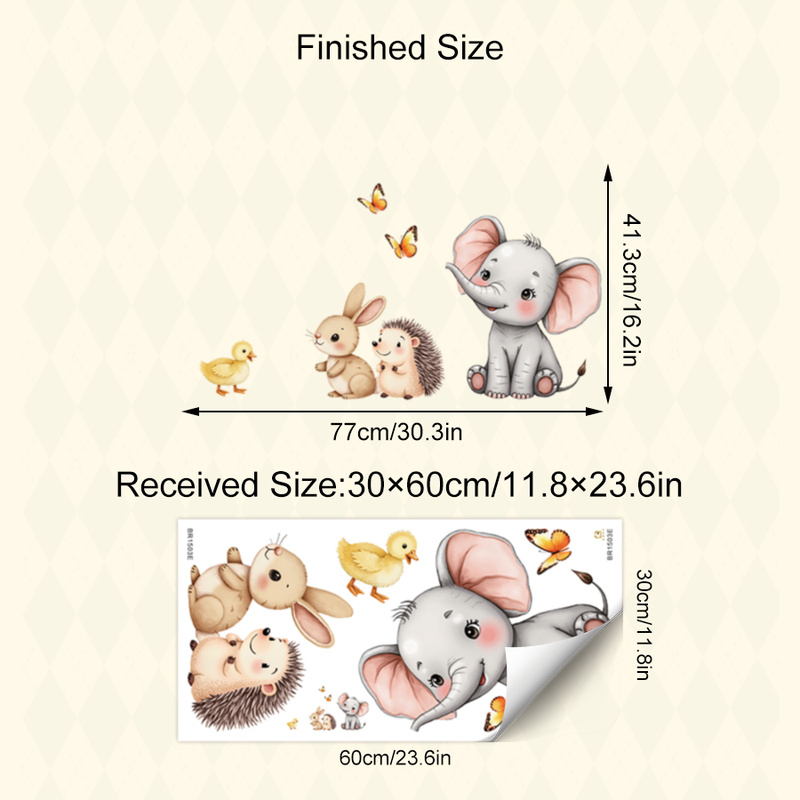 Adesivo da parete con animali  - Home Decor Kit recensione e prezzo