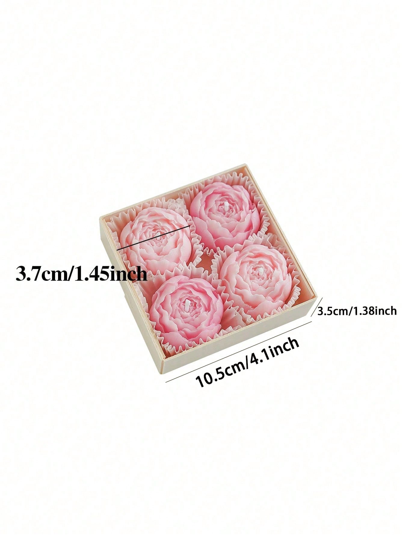 4 pezzi/scatola Candele in cer - Home Decor Handmade recensione e prezzo
