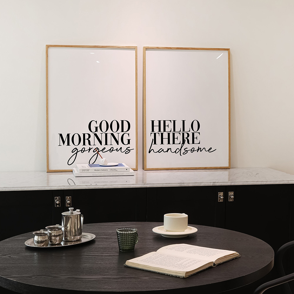 Good Morning Quotes poster e s - Home Decor Quotes Ideas recensione e prezzo