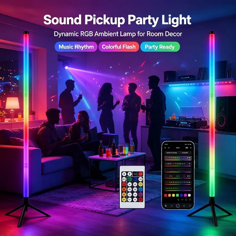 2 Pezzi Lampada da Terra RGB 1 - Home Decor Lighting recensione e prezzo