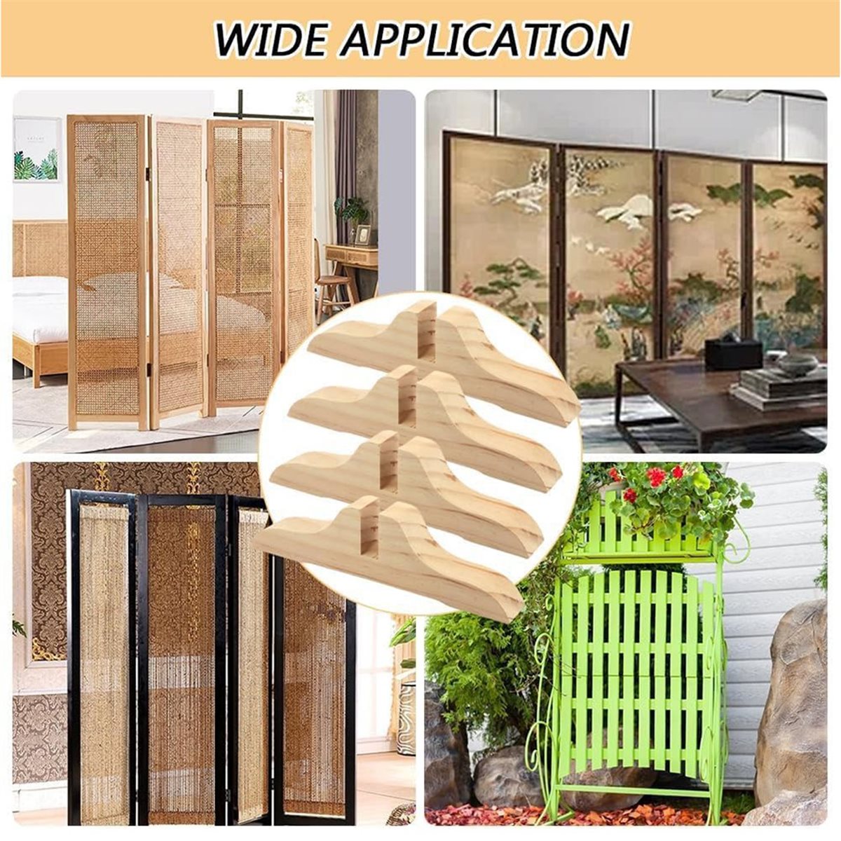 PHONE&GEAR Set di 4 Divisori p - Room Divider Screen recensione e prezzo