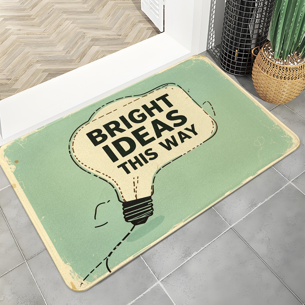 Bright Ideas Light Bulb Door M - Home Decor Quotes Ideas recensione e prezzo
