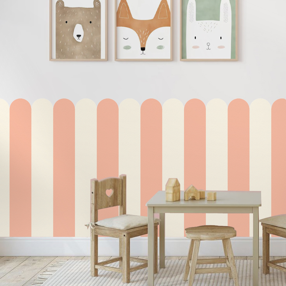 Carta da parati ad arco a stri - Home Decor Kit recensione e prezzo