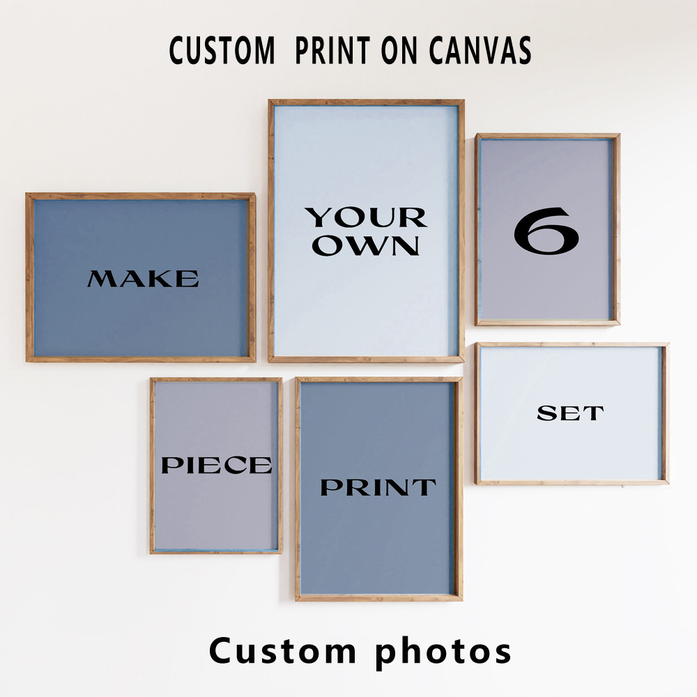 Set di 6 Stampe su Tela Person - Home Decor Theme recensione e prezzo