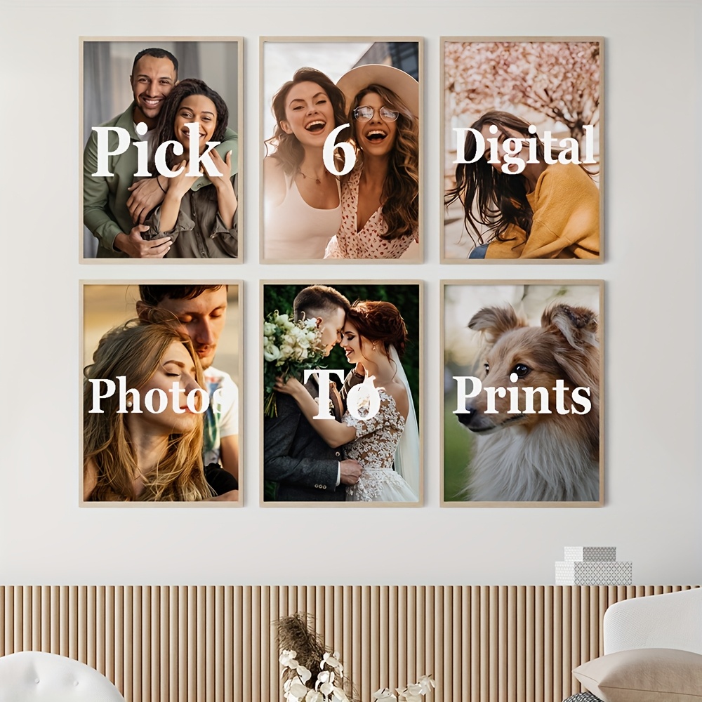 Set di 6 Stampe su Tela Person - Home Decor Theme recensione e prezzo